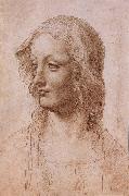The master of the Pala Sforzesca attributed LEONARDO da Vinci